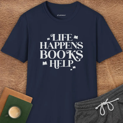 BOOKS HELP T-SHIRT