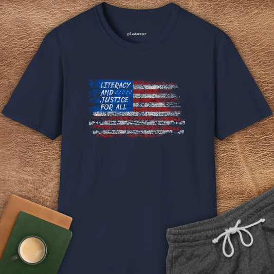 LITERACY FLAG T-SHIRT