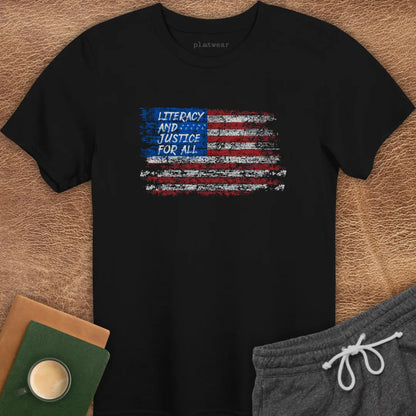 LITERACY FLAG T-SHIRT