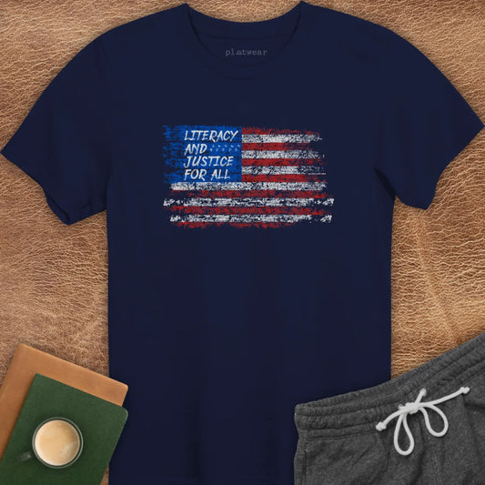 LITERACY FLAG T-SHIRT