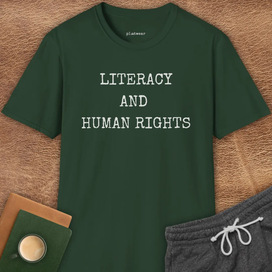 LITERACY & RIGHTS T-SHIRT