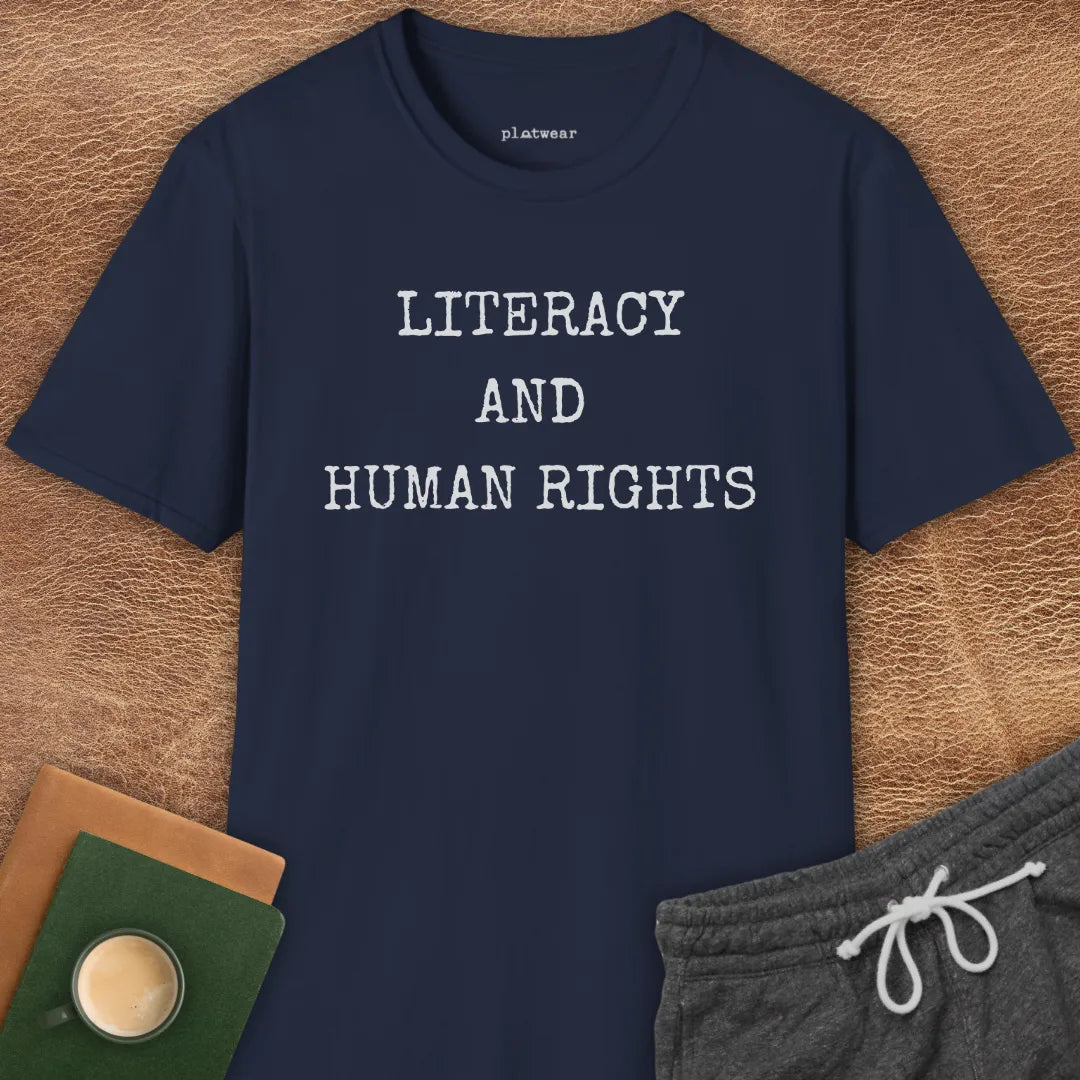 LITERACY & RIGHTS T-SHIRT