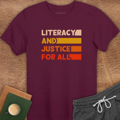 LITERACY FOR ALL T-SHIRT