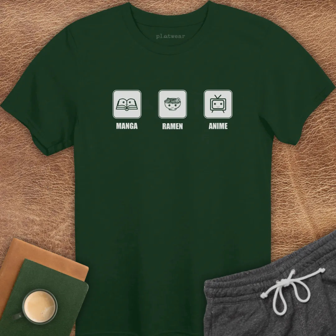 MANGA RAMEN ANIME T-SHIRT