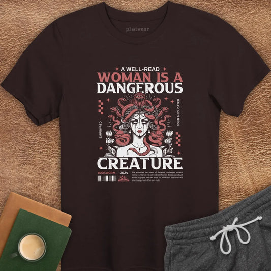 A WELL READ WOMAN T-SHIRT