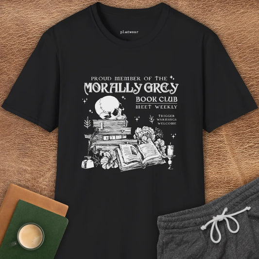 MORALLY GREY T-SHIRT