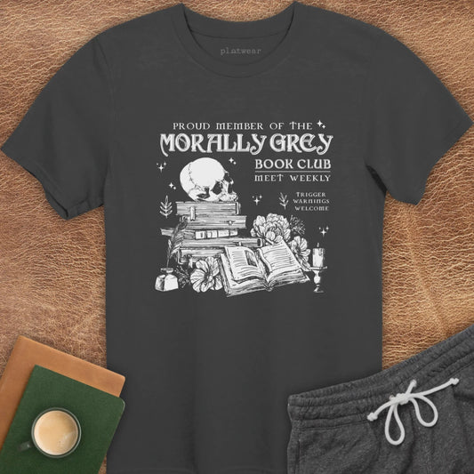 MORALLY GREY T-SHIRT