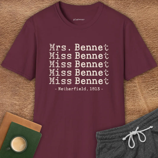 MRS. & MISS BENNETS T-SHIRT