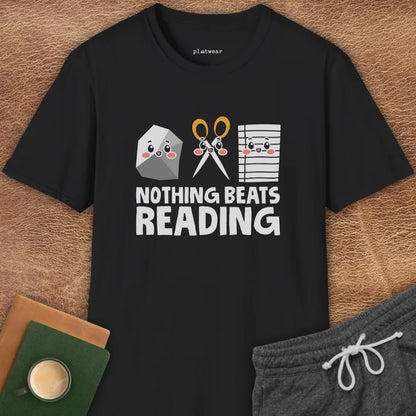 NOTHING BEATS READING T-SHIRT