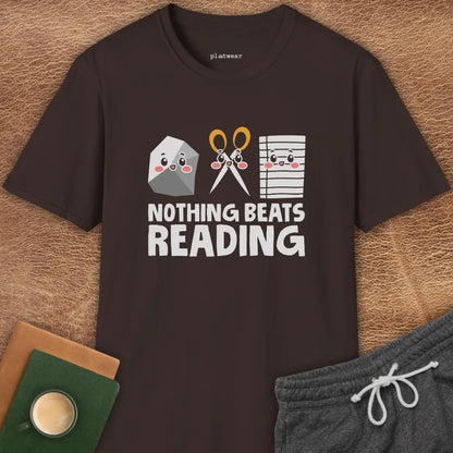 NOTHING BEATS READING T-SHIRT