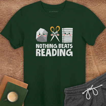 NOTHING BEATS READING T-SHIRT