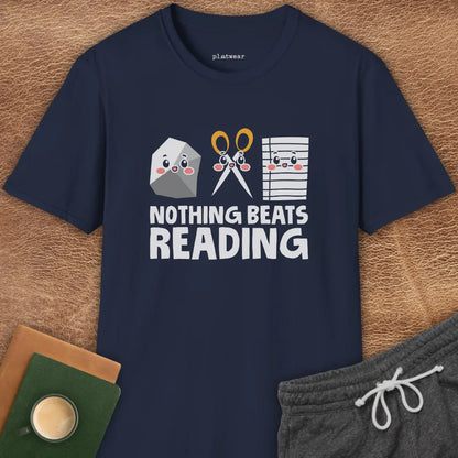 NOTHING BEATS READING T-SHIRT