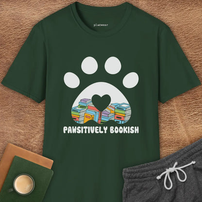 PAWSITIVELY BOOKISH T-SHIRT