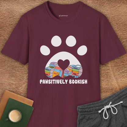 PAWSITIVELY BOOKISH T-SHIRT