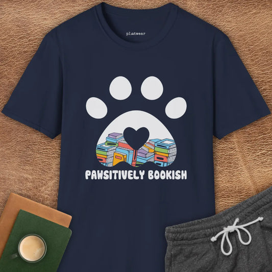 PAWSITIVELY BOOKISH T-SHIRT