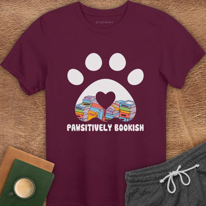 PAWSITIVELY BOOKISH T-SHIRT