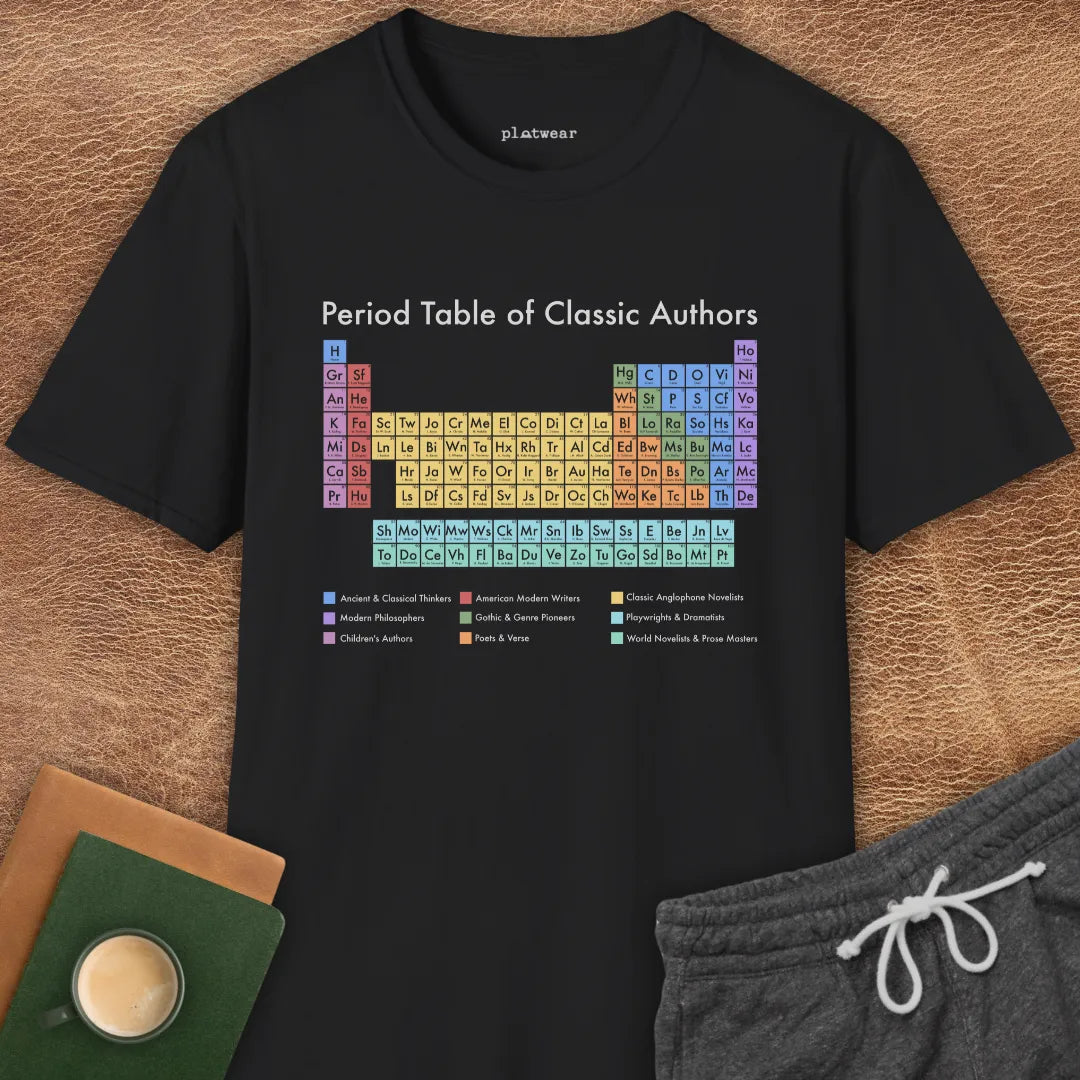 CLASSIC AUTHORS T-SHIRT