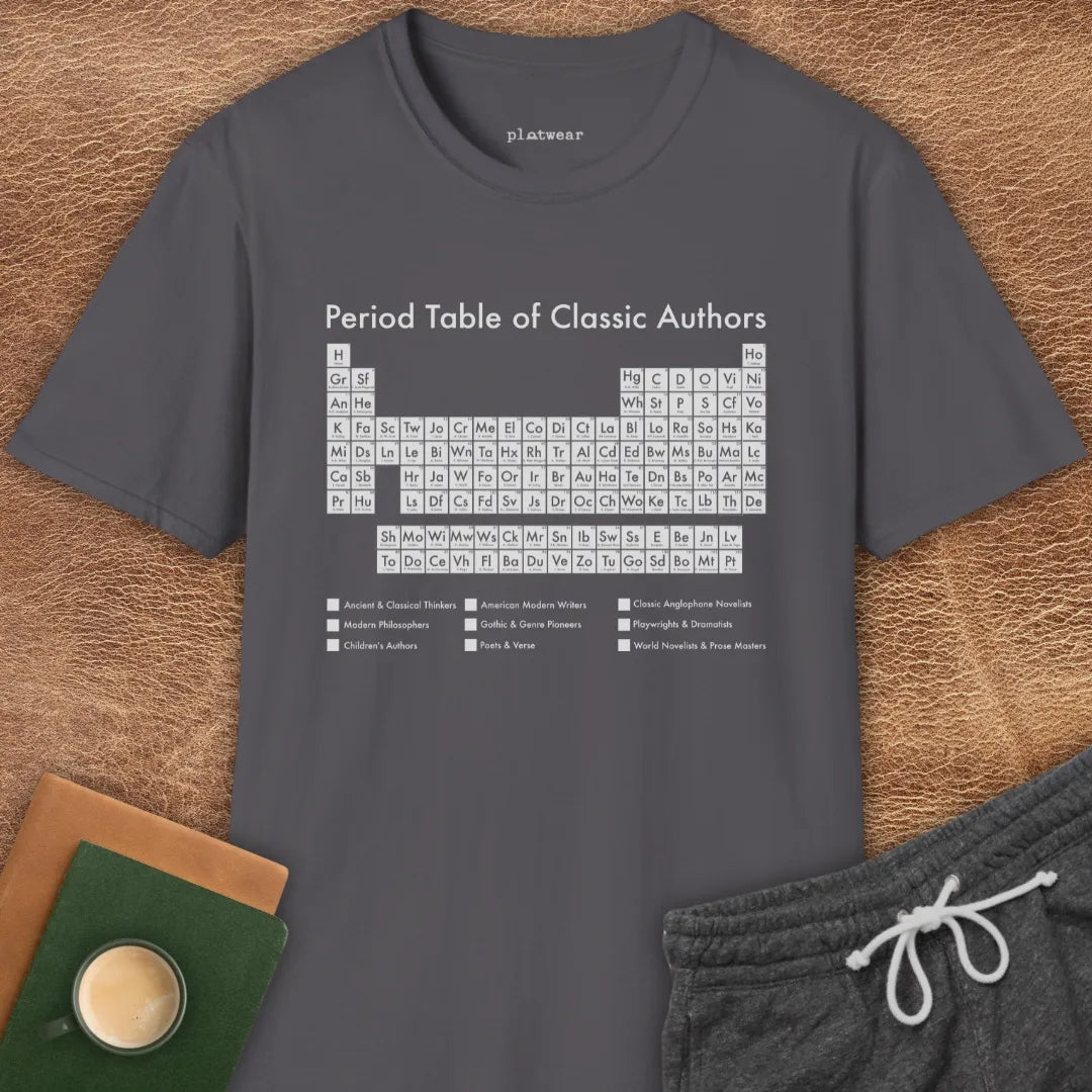 CLASSIC AUTHORS T-SHIRT