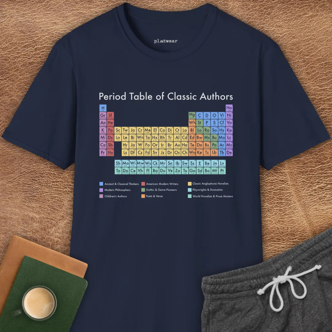 CLASSIC AUTHORS T-SHIRT