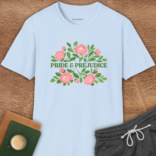 PRIDE & PREJUDICE PEONIES T-SHIRT