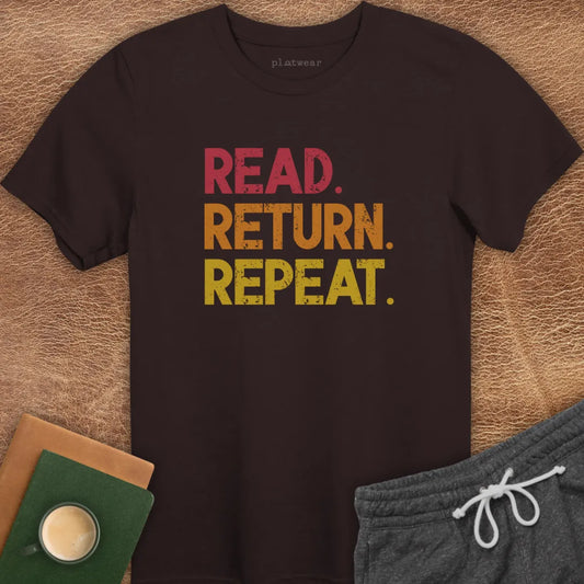 READ.RETURN.REPEAT T-SHIRT