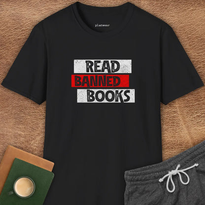 READ BANNED BOOKS T-SHIRT