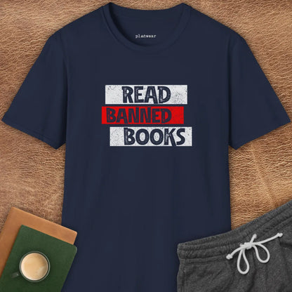 READ BANNED BOOKS T-SHIRT