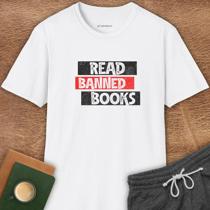 READ BANNED BOOKS T-SHIRT