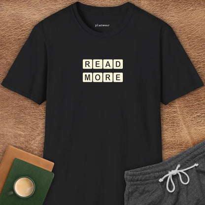 READ MORE SCRABBLE T-SHIRT