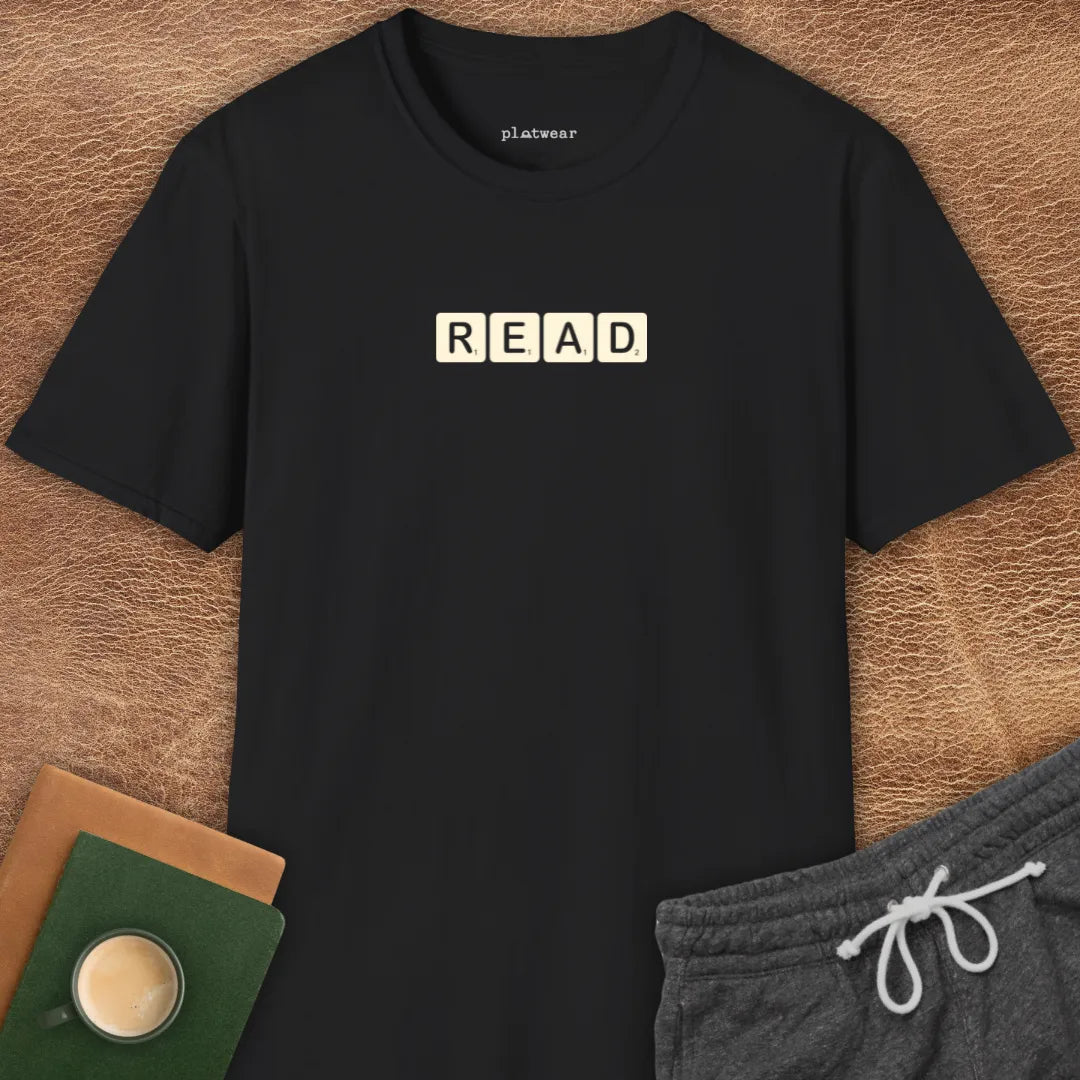 READ SCRABBLE T-SHIRT