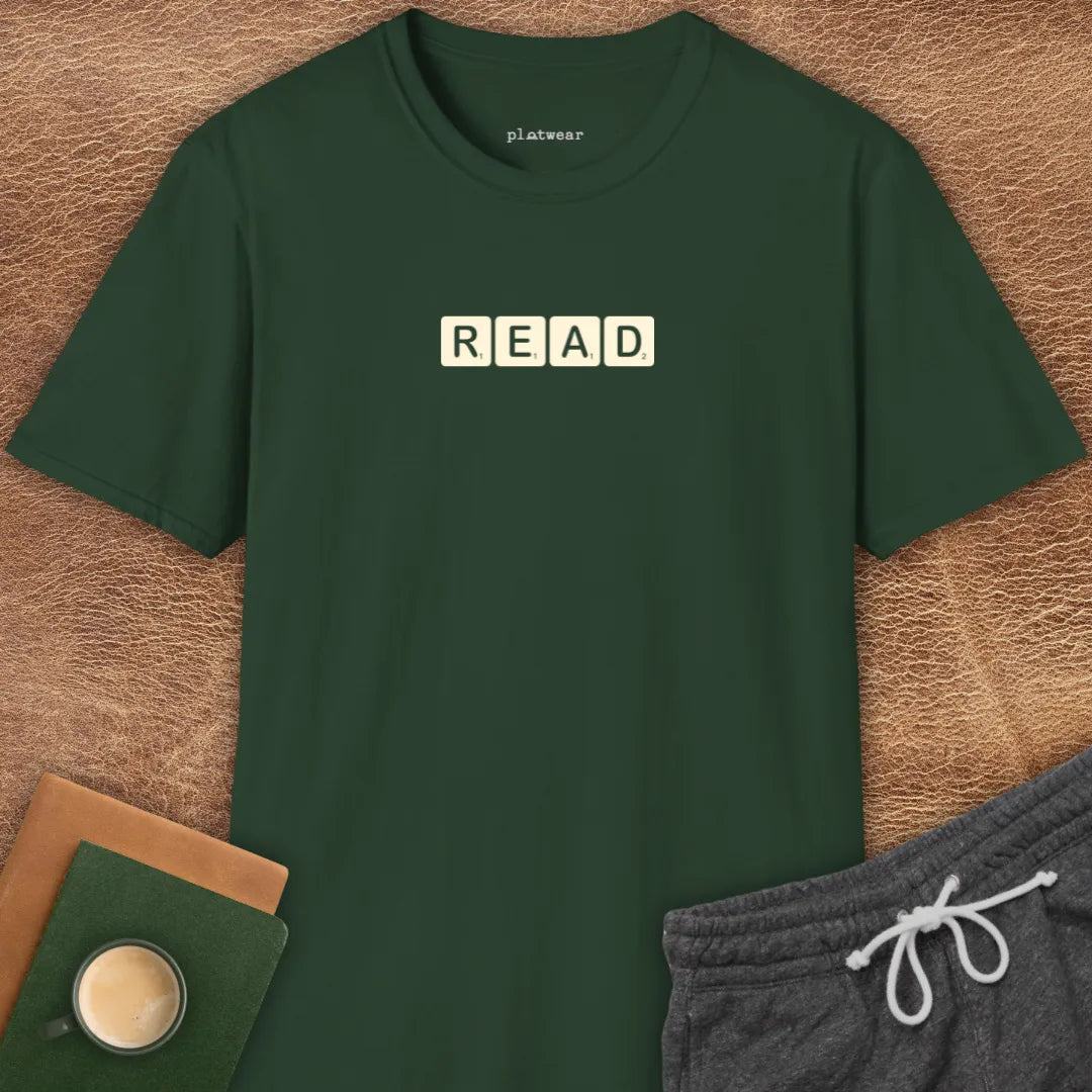 READ SCRABBLE T-SHIRT