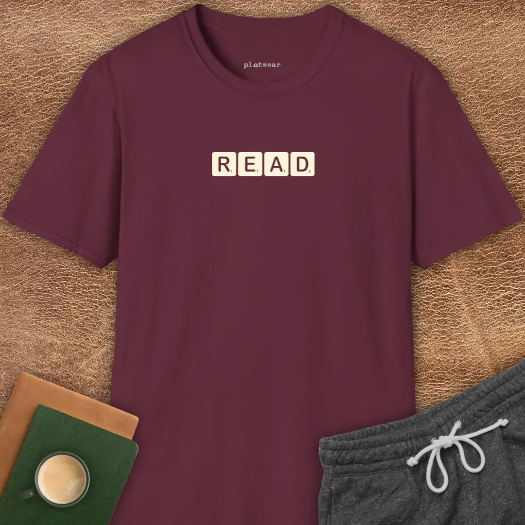 READ SCRABBLE T-SHIRT