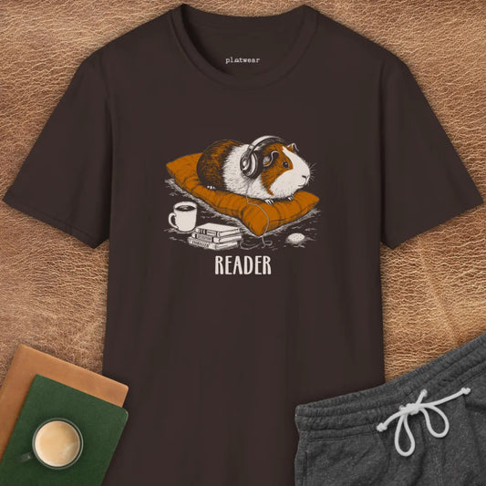 READER GUINEA PIG T-SHIRT