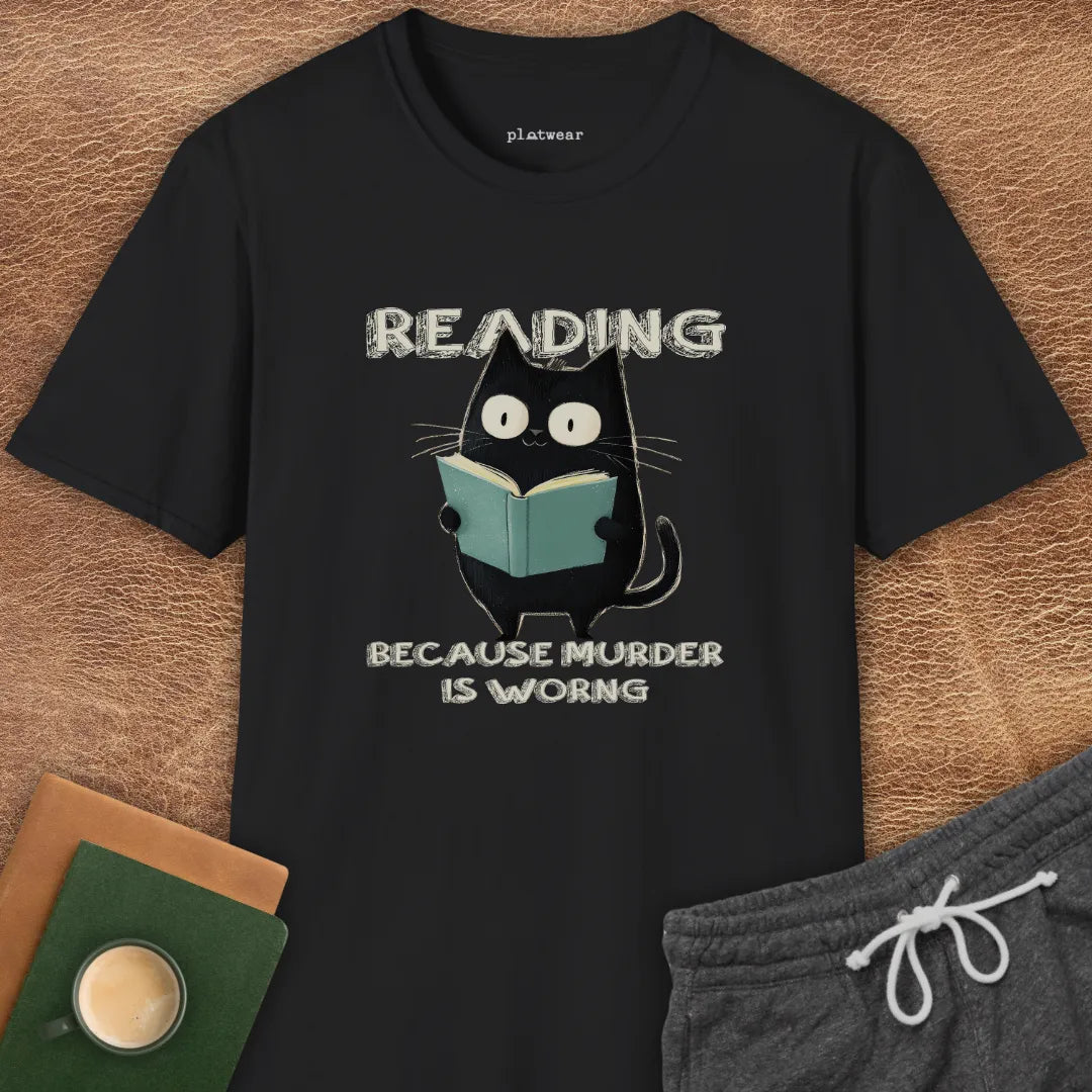 READING BECAUSE T-SHIRT