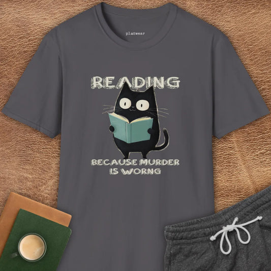 READING BECAUSE T-SHIRT