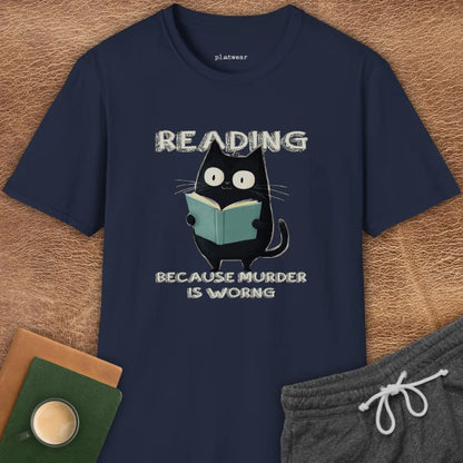 READING BECAUSE T-SHIRT