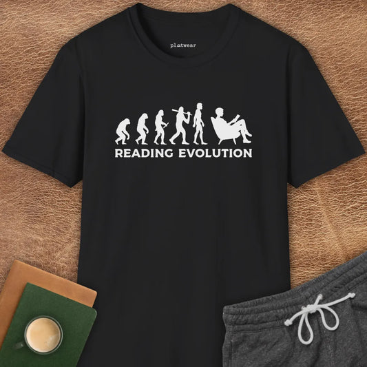 READING EVOLUTION T-SHIRT