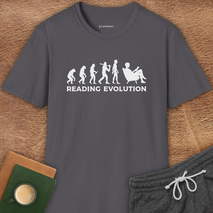 READING EVOLUTION T-SHIRT