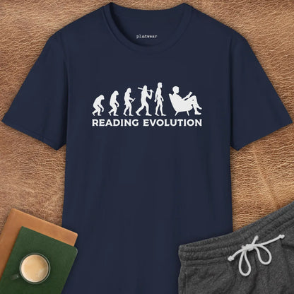 READING EVOLUTION T-SHIRT