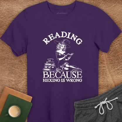 READING BECAUSE T-SHIRT