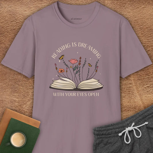 READING IS DREAMING T-SHIRT