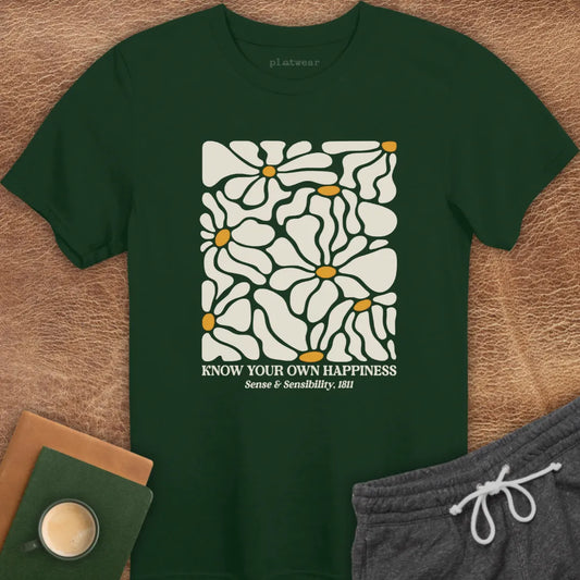 SENSE & SENSIBILITY HAPPINESS T-SHIRT