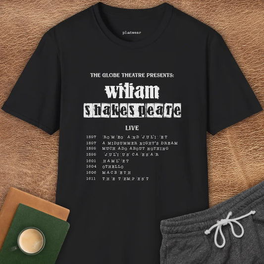 SHAKESPEARE LIVE T-SHIRT