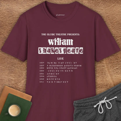 SHAKESPEARE LIVE T-SHIRT