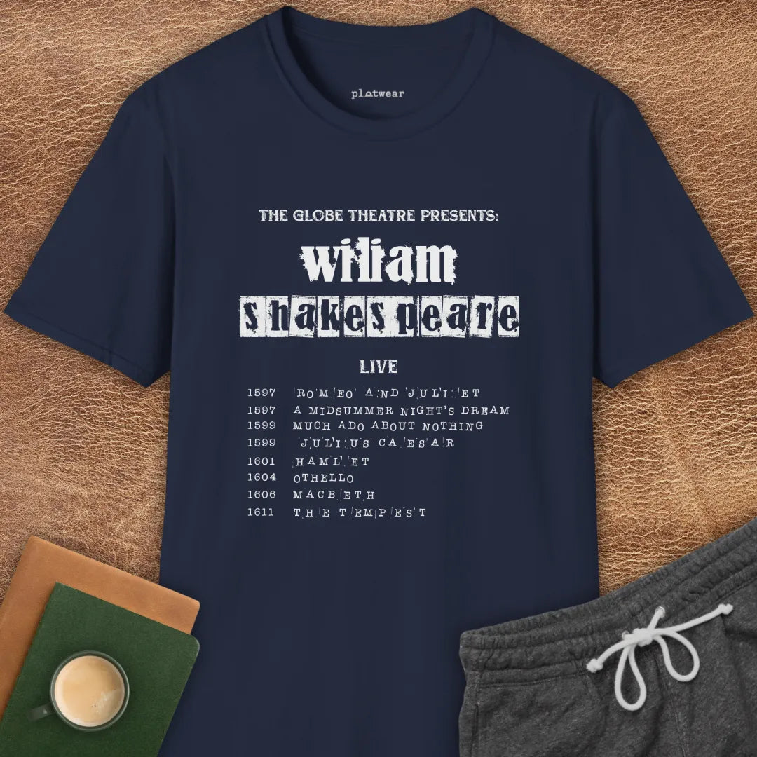 SHAKESPEARE LIVE T-SHIRT