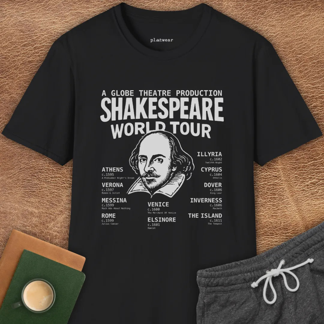 SHAKESPEARE TOUR T-SHIRT