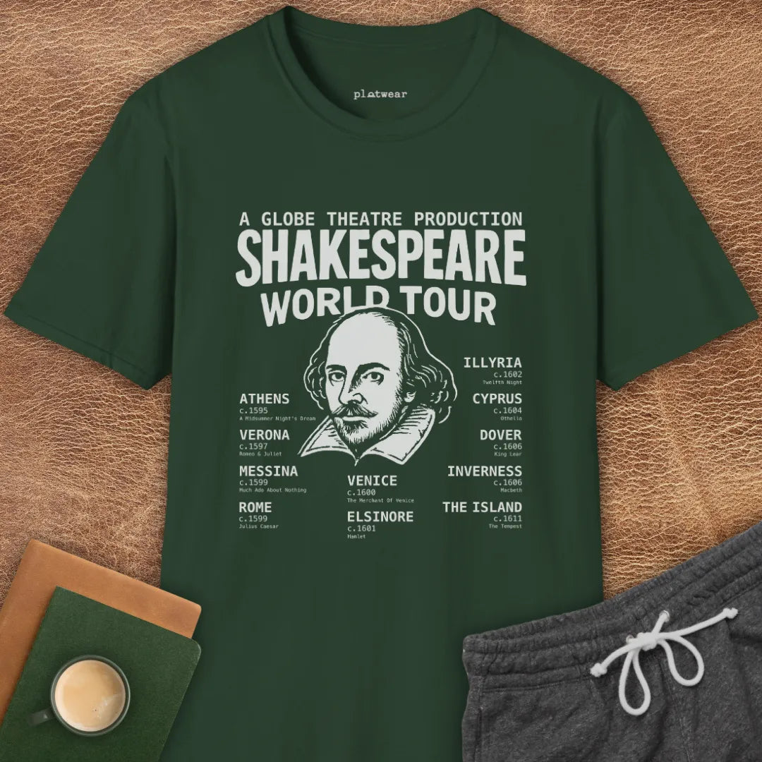 SHAKESPEARE TOUR T-SHIRT