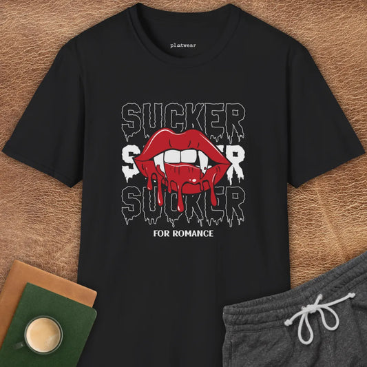 SUCKER FOR ROMANCE T-SHIRT