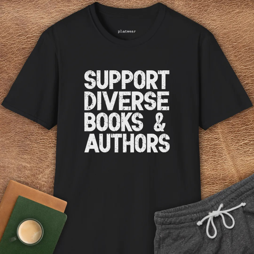 SUPPORT DIVERSE T-SHIRT