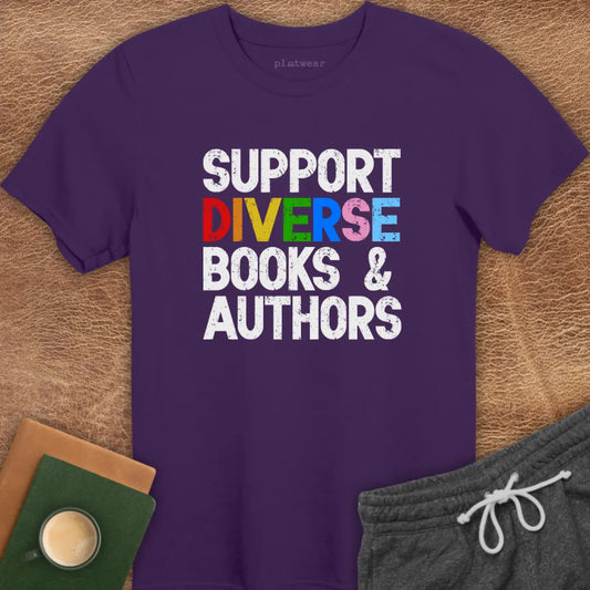 SUPPORT DIVERSE T-SHIRT
